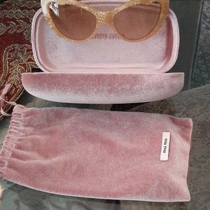 Miu miu sun glasses